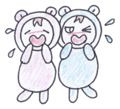 Best friend babies sticker #4220738