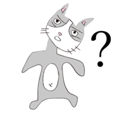 Hetauma-Nekojiro sticker #4220857