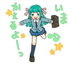 Countryside school-Merry friends- sticker #4220920