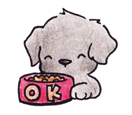 The Cherry of black Labrador Retriever. sticker #4221028