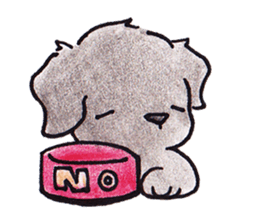 The Cherry of black Labrador Retriever. sticker #4221029