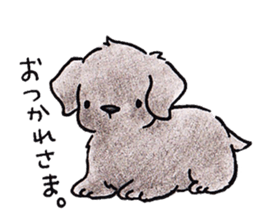 The Cherry of black Labrador Retriever. sticker #4221031