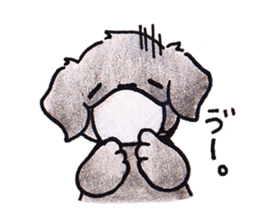 The Cherry of black Labrador Retriever. sticker #4221046