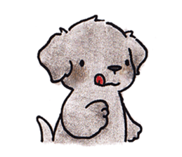 The Cherry of black Labrador Retriever. sticker #4221062