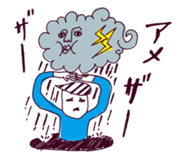 Manhole man 2 sticker #4221199