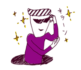 Manhole man 2 sticker #4221205