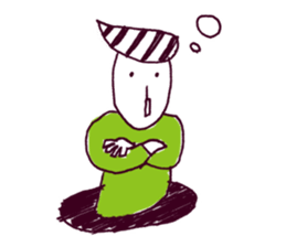 Manhole man 2 sticker #4221208