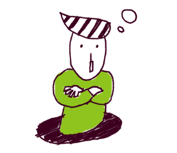 Manhole man 2 sticker #4221208