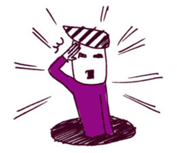 Manhole man 2 sticker #4221212