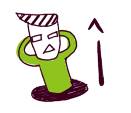 Manhole man 2 sticker #4221219