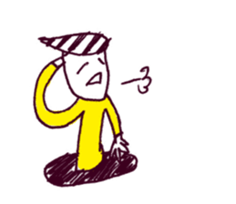 Manhole man 2 sticker #4221220