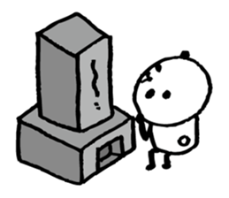 Every day of a panda in July sticker #4221423