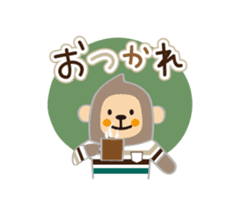 Nino of monkey sticker #4221462