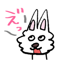 Bilingual Rabbit stickers sticker #4221718