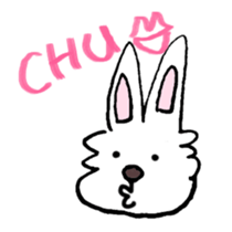 Bilingual Rabbit stickers sticker #4221729