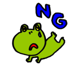 Susan of a frog sticker #4222009