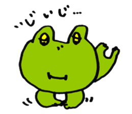 Susan of a frog sticker #4222016
