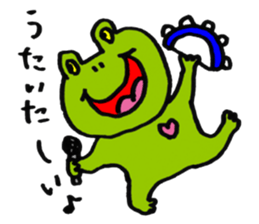 Susan of a frog sticker #4222018