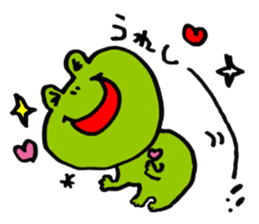 Susan of a frog sticker #4222020