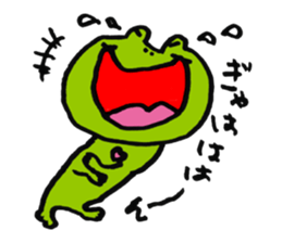 Susan of a frog sticker #4222022