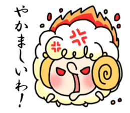 sheep and Kansai dialect from osaka JP sticker #4222212