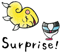 (E) Round and Round Rolled, "Gururu" sticker #4222230