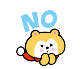 muffler bear sticker #4222905