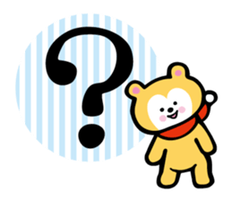 muffler bear sticker #4222916