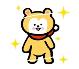 muffler bear sticker #4222933
