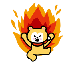 muffler bear sticker #4222934