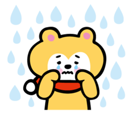 muffler bear sticker #4222935