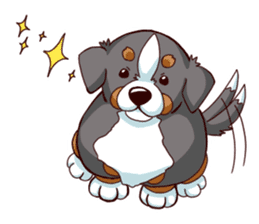 Bernese Mountain Dog Sticker BANISUTA sticker #4223064