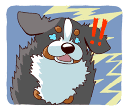 Bernese Mountain Dog Sticker BANISUTA sticker #4223069