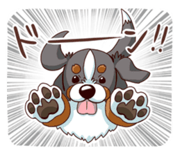 Bernese Mountain Dog Sticker BANISUTA sticker #4223073