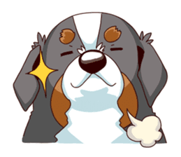 Bernese Mountain Dog Sticker BANISUTA sticker #4223077