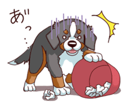 Bernese Mountain Dog Sticker BANISUTA sticker #4223084