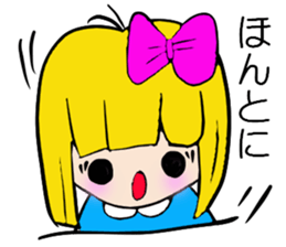 CUTE GIRL RIKKACAHN'S CONVERSATION sticker #4223871