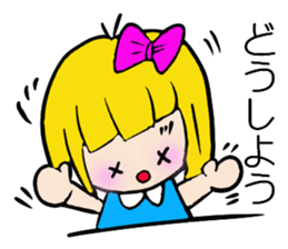 CUTE GIRL RIKKACAHN'S CONVERSATION sticker #4223878