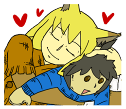 bunny, tortue and puppy sticker #4223973