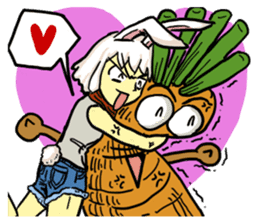 bunny, tortue and puppy sticker #4223974