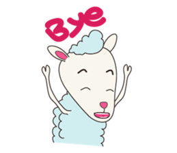 Sheep Dolly Sticker sticker #4224029