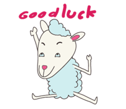 Sheep Dolly Sticker sticker #4224039