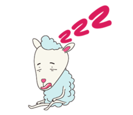 Sheep Dolly Sticker sticker #4224046