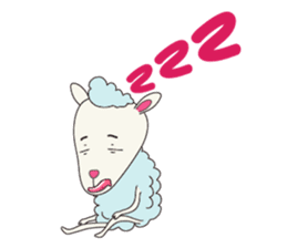 Sheep Dolly Sticker sticker #4224046