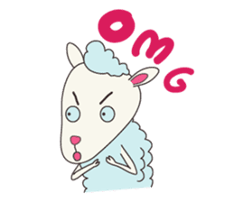 Sheep Dolly Sticker sticker #4224050