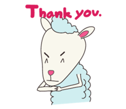 Sheep Dolly Sticker sticker #4224060