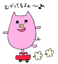 HAPPY PIG 2 -Happy Pig's Message- sticker #4224247