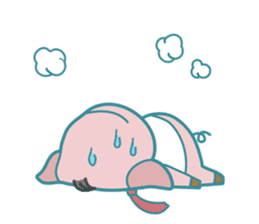 Poggy the 3 Big Pigs (English Sticker) sticker #4224291