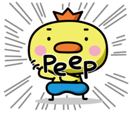 Let's talk in Peep-peep sticker #4224511