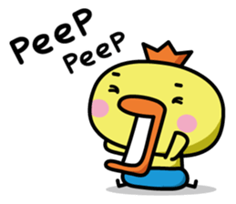 Let's talk in Peep-peep sticker #4224514